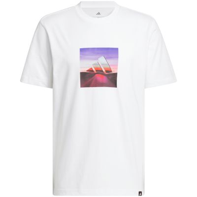 2. Men's adidas Summer Heat Graphic T-shirt white JZ7545