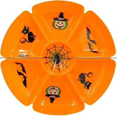 4. Halloween snack tray bowl diameter 30cm