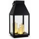 LED LANTERN 35CM 3 CANDLES SASKA GIFT & DECOR