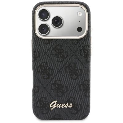 3. Guess 4G Script MagSafe case for iPhone 17 Pro - black