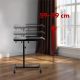7. MACLEAN MOBILE DESK/LAPTOP STAND, BLACK, HEIGHT ADJUSTMENT 59-89CM, MAX. 30KG MC-121 B