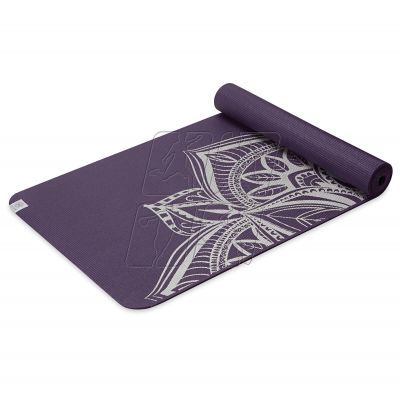 7. Yoga mat Gaiam Aubergine Medallion 6 mm 63844