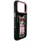 6. Nimmy Glasses Cool Cat Case for iPhone 17 Pro - Black