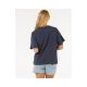 6. RIP CURL Surf Puff Relaxed Tee, navy blue