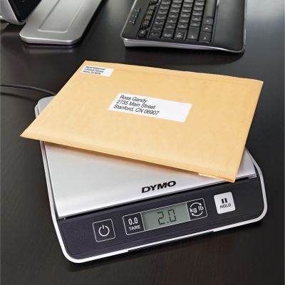 13. DYMO M10 Electronic Postal Scale Black, Silver