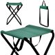 2. FISHING CHAIR CAMPING FOLDING STOOL WITH HANDLE REDCLIFFS GREEN