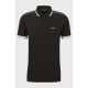 BOSS Paddy 1 Charcoal Regular Fit Men's Polo Shirt Black (50512995-016)