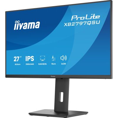 7. iiyama ProLite XB2797QSU-B1 computer monitor 68.6 cm (27") 2560 x 1440 px Quad HD LED Black