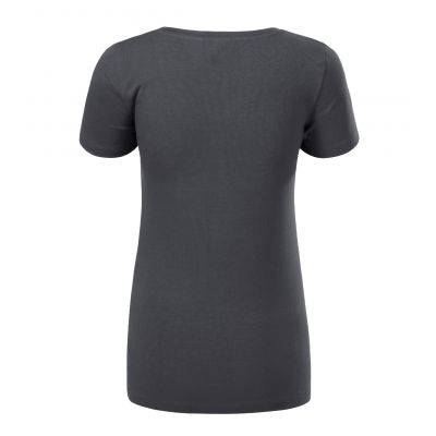 3. Malfini Action V-neck T-shirt W MLI-70183 light anthracite