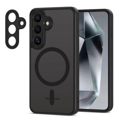 2. Tech-Protect MagCam MagSafe Case for Samsung Galaxy S25 - Black