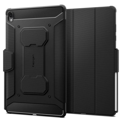 2. Spigen Rugged Armor Pro Case for Samsung Galaxy Tab S12+ 12.6" - Matte Black