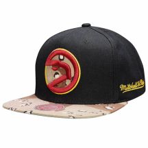 Mitchell & Ness NBA HWC Atlanta Hawks Choco Camo Cap - HHSS1101-AHAYYPPPBLCK