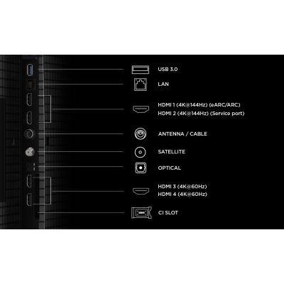 4. 65" TCL 65P8L TV