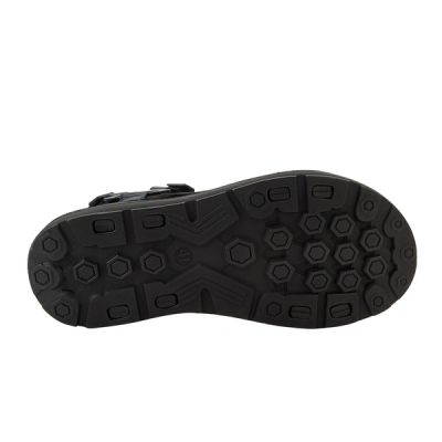 4. Lee Cooper men's shoes velcro sandals for summer beach light blue black