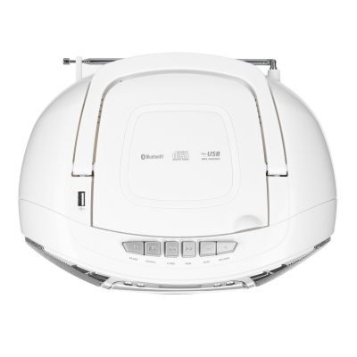 4. JVC RC-E451W Boombox – White