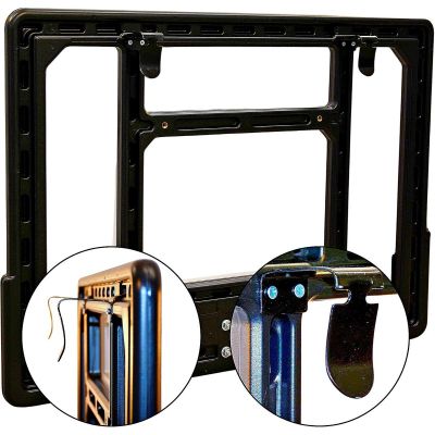 5. BASKETBALL BACKBOARD 82X58CM WITH RIM 38CM HURRICANE