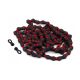 KMC DLC Chain 12 126 Links Black Red Box