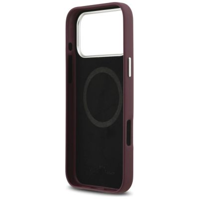 7. BMW Sign Full Wrapped Metal MagSafe Case for iPhone 17 Pro Max - Red