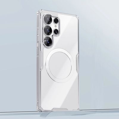 5. Nillkin Nature TPU Pro Magnetic Case with MagSafe for Samsung Galaxy S25 Ultra - White