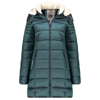 2. Geographical Norway CARENNE DGREEN DB LADY 0116 Women's Parka (WZ5516F/GN-DARK GREEN)