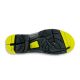 7. Uvex 85438 safety shoes size 43 PUR sole W11, Black, Lime