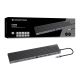 6. CONCEPTRONIC 14-1 USB-C docking station->2xHDMI/DP/2xUSB-C/+ 18cm white
