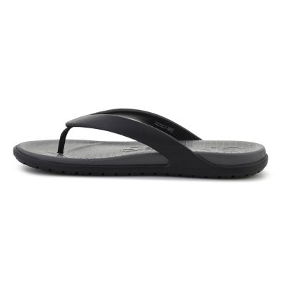 4. CROCS COAST FLIP BLACK/SLATE GRAY 212035-0DD