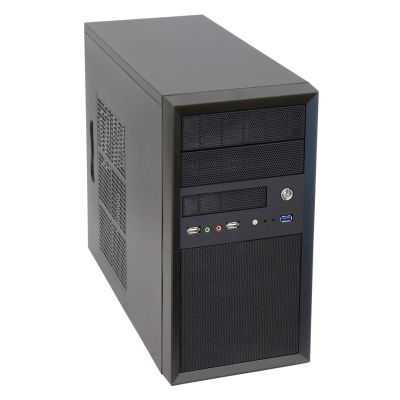 3. Chieftec CT-01B-OP case (Micro ATX; black)