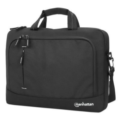 2. Manhattan 440363 Laptop Bag 35.8 cm (14.1") Messenger Case Black