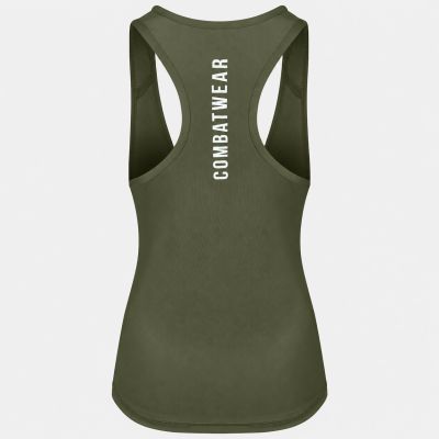 8. Women's ARMY GREEN COMBATWEAR Long Top | DBX Bushido