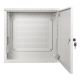 7. LANBERG INSTALLATION RACK CABINET WALL-HUNG 19" 6U+3U 540X200 LOW PROFILE GRAY (ASSEMBLED)