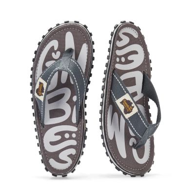 2. Gumbies Men's Flip-Flops ISLANDER FLIP-FLOP URBAN GREY