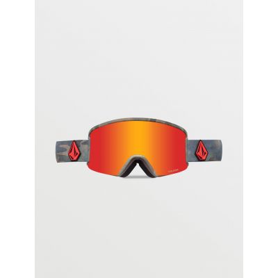 3. Volcom GARDEN CAMO/RED CHROME snowboard goggles (VG0122103)