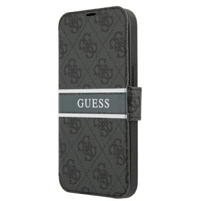Guess GUBKP13L4GDGR iPhone 13 Pro / 13 6.1" grey/grey book 4G Stripe