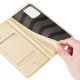 8. Dux Ducis Skin Pro Holster Cover Flip Cover for Samsung Galaxy A73 gold