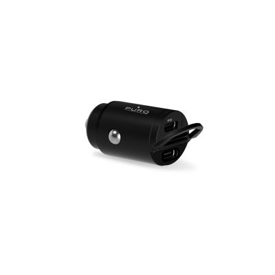 2. Puro Mini 30W Power Delivery 2 x USB-C Car Charger - Black