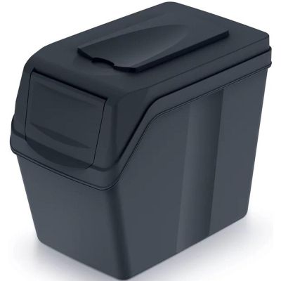 5. GARBAGE BINS 20 L SORTIBOX SET 4 PCS ANTHRACITE - end