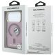 8. Karl Lagerfeld Peekaboo Logo MagSafe case for iPhone 18 Pro Max / 17 Pro Max - burgundy