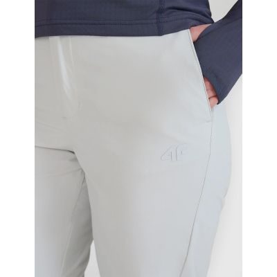 4. Women's quick-drying trekking trousers 4F 4FWSS25TFTRF0796-27S