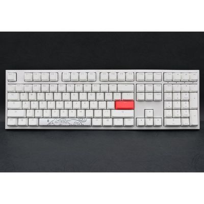 7. Ducky One 2 White Edition Keyboard Universal USB German White