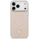3. Guess Triangle Logo MagSafe case for iPhone 17 Pro - pink