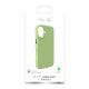 2. Puro Icon Mag Pro Liquid Silicone Case for iPhone 17, MagSafe Compatible, with Camera Protection and Aluminum Buttons - Green