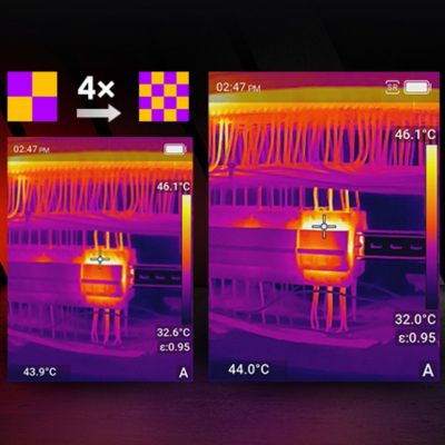 5. GUIDE SENSMART THERMAL IMAGING CAMERA, 384X288PX, SUPERIR TECHNOLOGY, 3.5" DISPLAY, 12H OPERATION, DURABLE AND RELIABLE E4
