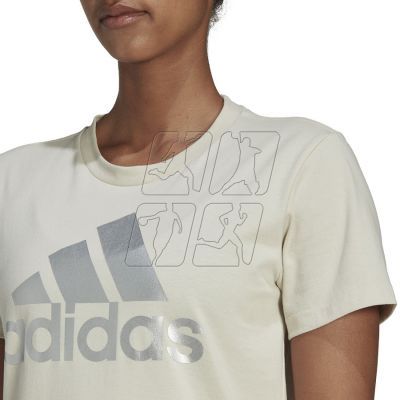 3. T-shirt adidas Big Logo Tee W HL2032