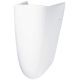 Jasmin washbasin semi-pedestal