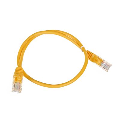 3. Patchcord UTP A-LAN KKU5ZOL0.5 (RJ45 - RJ45; 0.50m; UTP; cat. 5e; yellow)