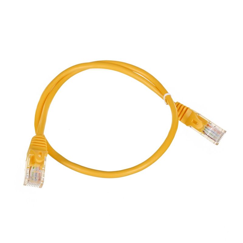 3. Patchcord UTP A-LAN KKU5ZOL0.5 (RJ45 - RJ45; 0.50m; UTP; cat. 5e; yellow)