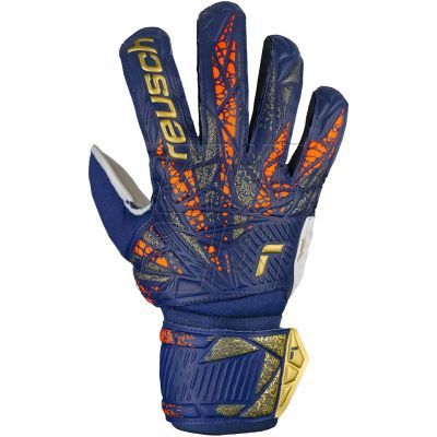 2. Reusch Attrakt Grip Jr 5472815 4410 goalkeeper gloves