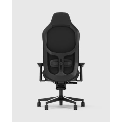 9. Fractal Design Refine 2 Fabric Dark Gaming Chair Padded Upholstered Seat Black
