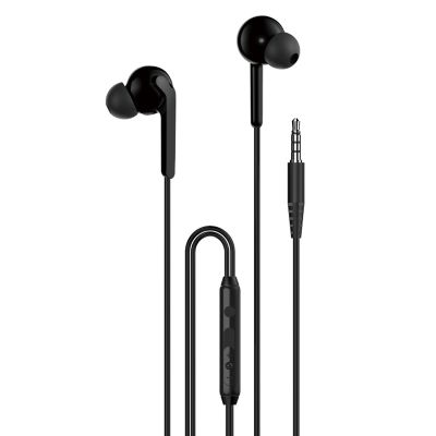 Dudao X3+ in-ear headphones, wired, 3.5mm minijack - black